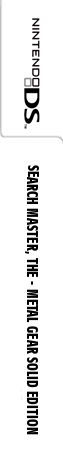 Search Master, The - Metal Gear Solid Edition — box-2D-side (WOR)