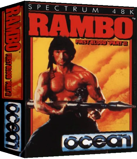 Rambo - First Blood Part 2 — box-3D (EU)