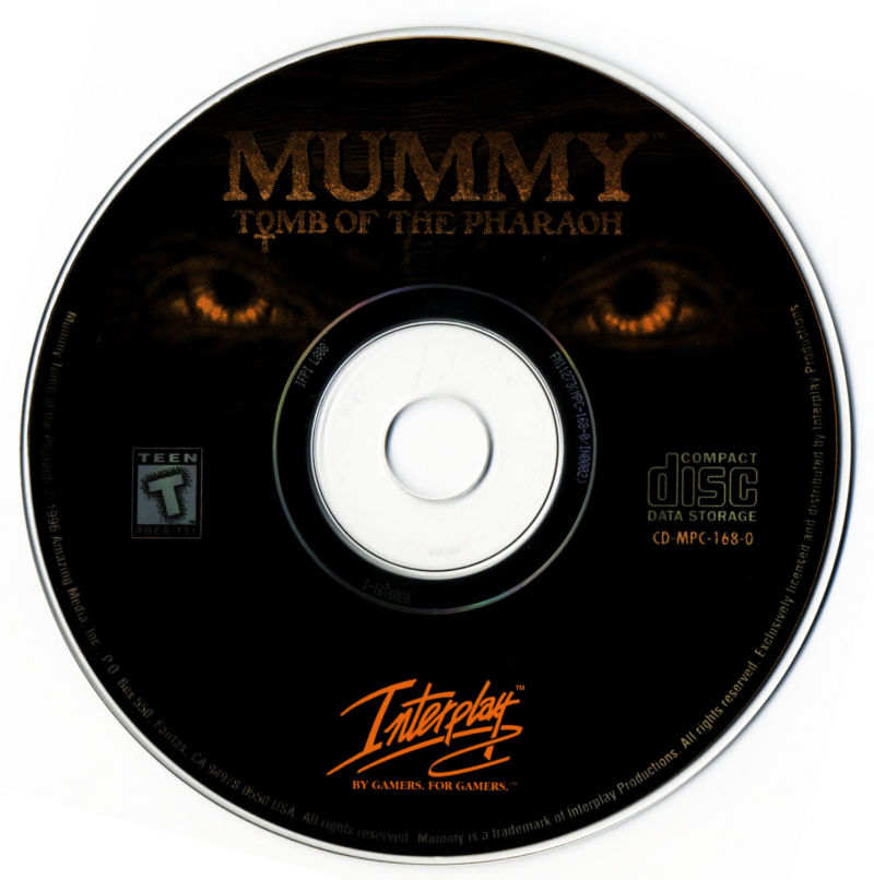 Mummy: Tomb of the Pharaoh — support-2D (US)