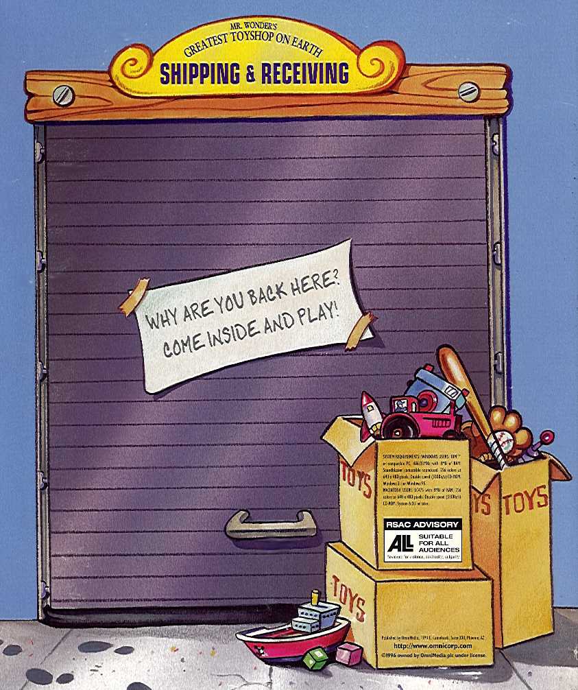Mr. Wonder's Greatest Toyshop On Earth — box-2D-back (WOR)