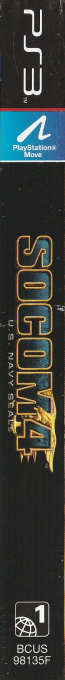 SOCOM 4 - U.S. Navy SEALs — box-2D-side (CA)