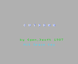 Cutdown — sstitle (WOR)