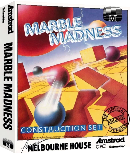Marble Madness Construction Set — box-3D (EU)