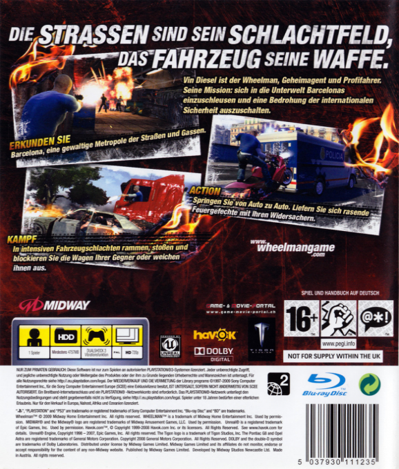 Wheelman — box-2D-back (DE)