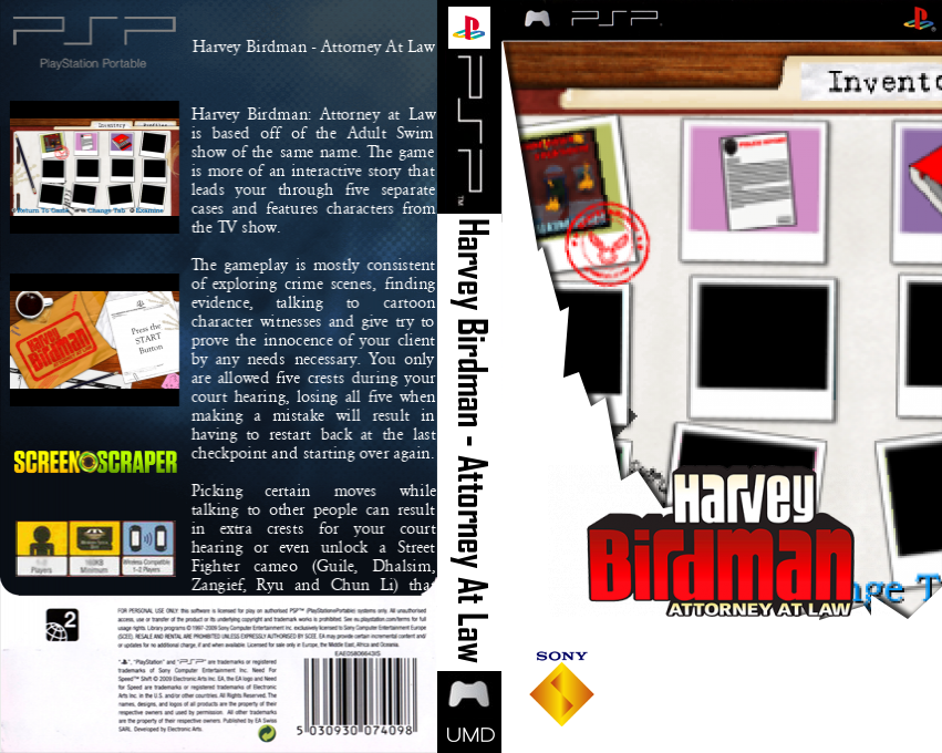 Harvey Birdman - Attorney at Law — box-texture (SS)