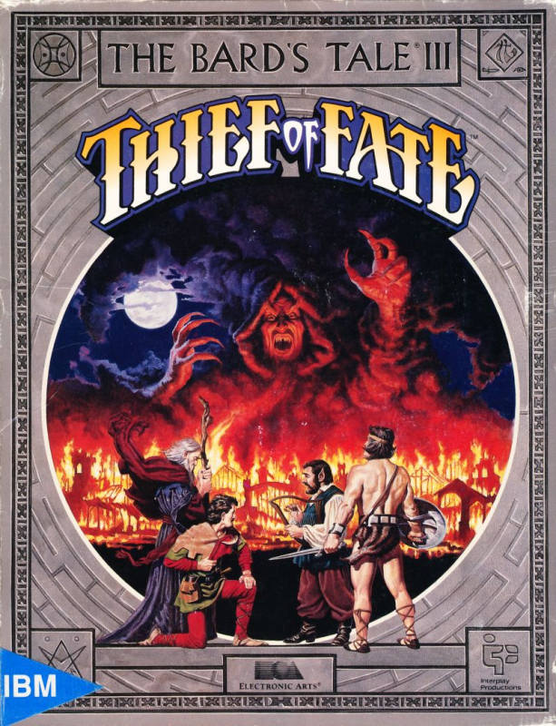 Bard's Tale 3 - Thief Of Fate, The box art