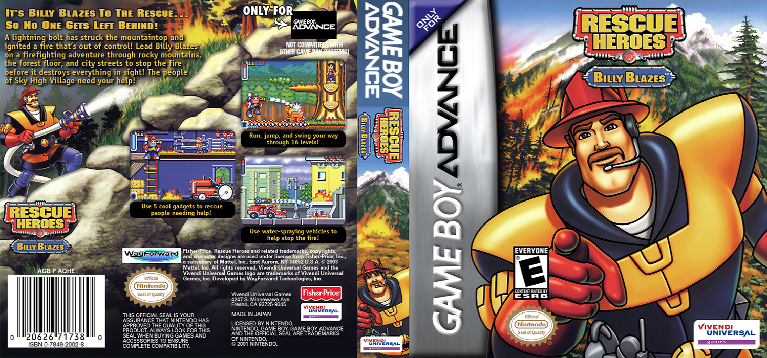 Rescue Heroes - Billy Blazes! — box-texture (US)