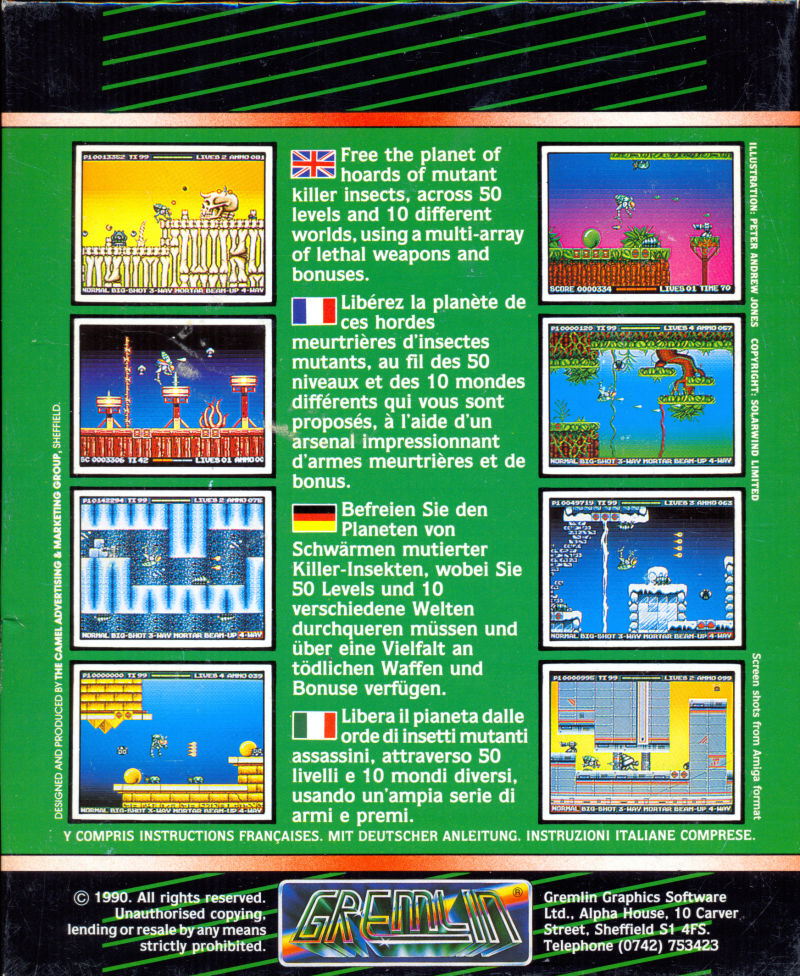 Venus The Flytrap — box-2D-back (EU)