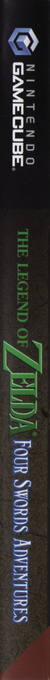 Legend of Zelda, The - Four Swords Adventures — box-2D-side (AU)