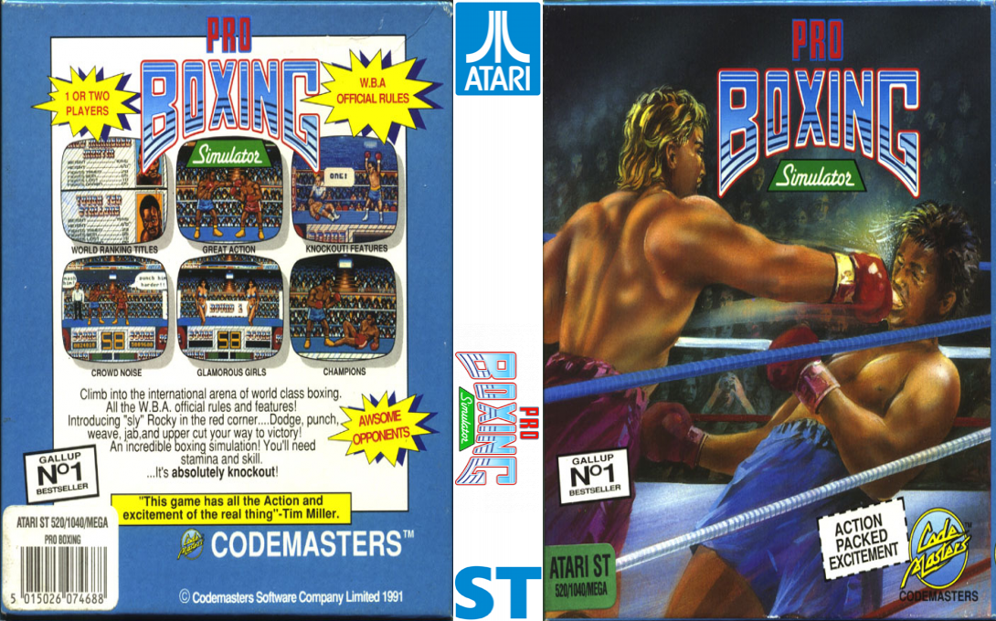 Pro Boxing Simulator — box-texture (EU)