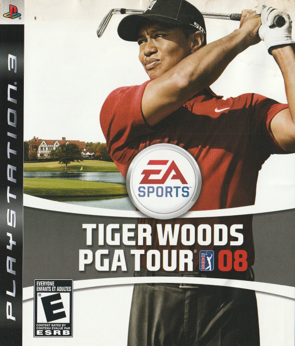 Tiger Woods PGA Tour 08 — box-2D (CA)