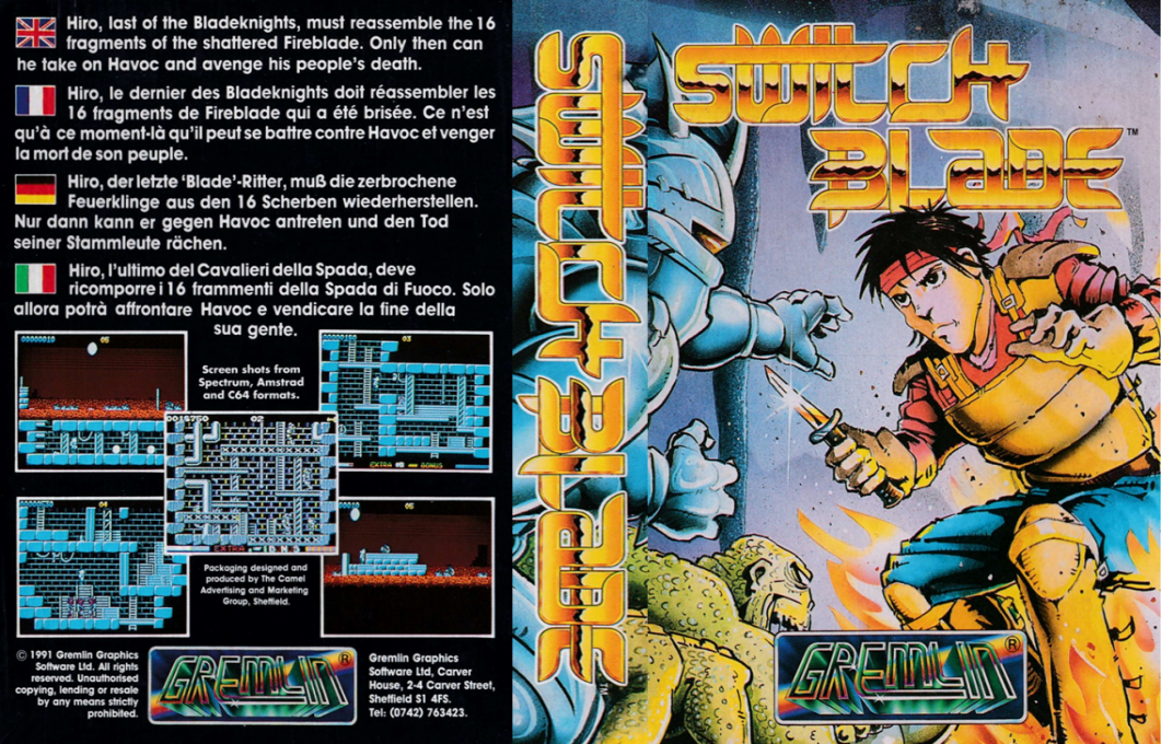 Switchblade — box-texture (EU)