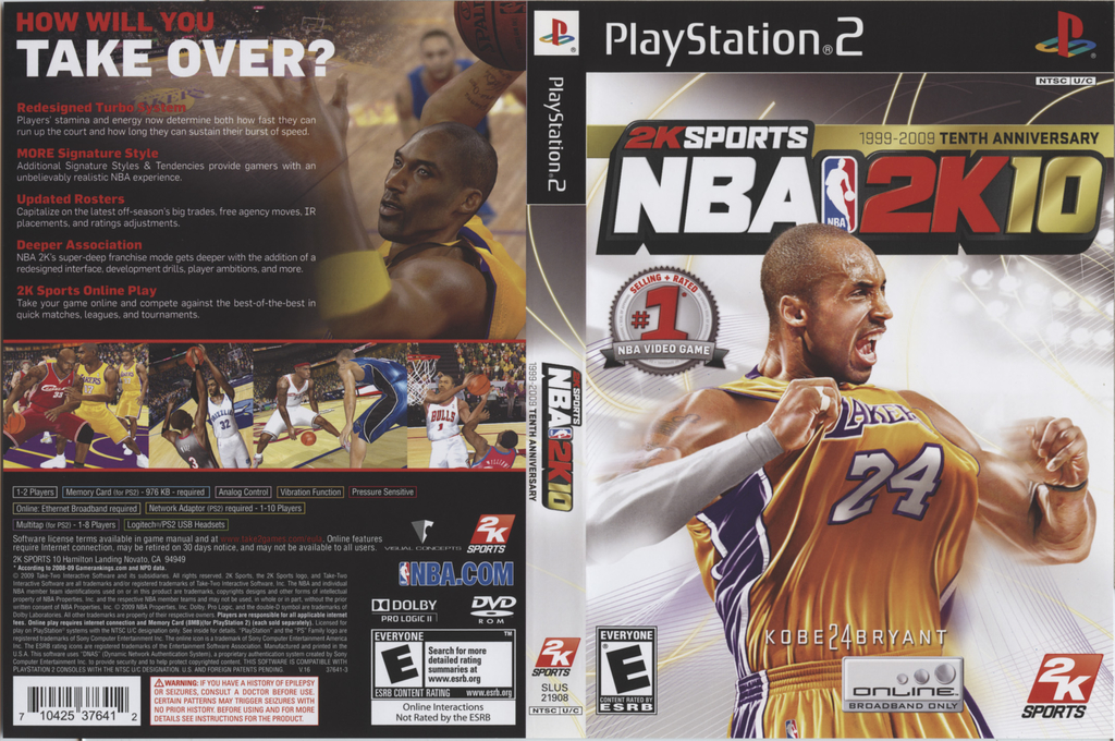 NBA 2K10 — box-texture (US)