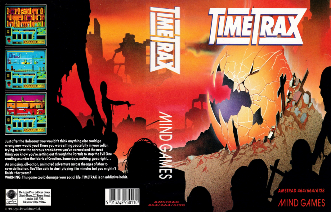 Time Trax — box-texture (EU)