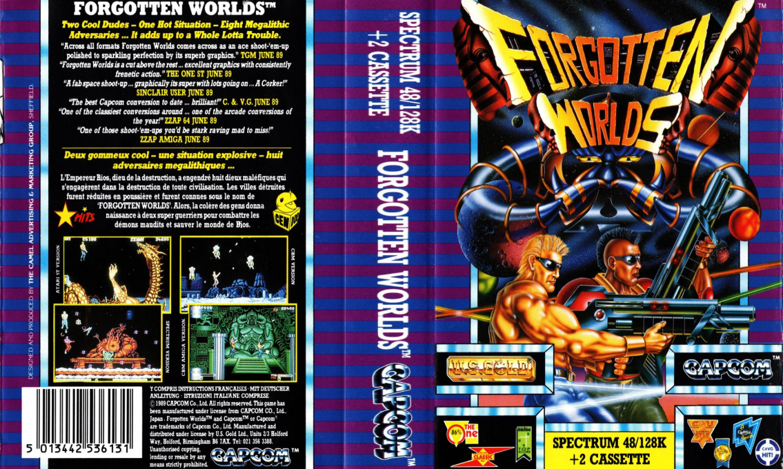 Forgotten Worlds — box-texture (EU)