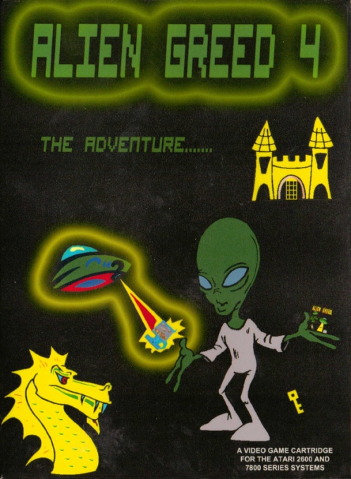 Alien Greed 4 - Adventure box art