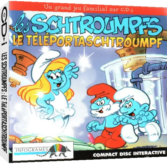 Schtroumpfs, Les - Le Teleportaschtroumpf — box-3D (FR)