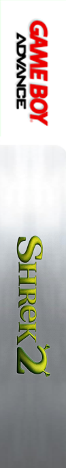 Game Boy Advance Video - Shrek 2 — box-2D-side (CUS)
