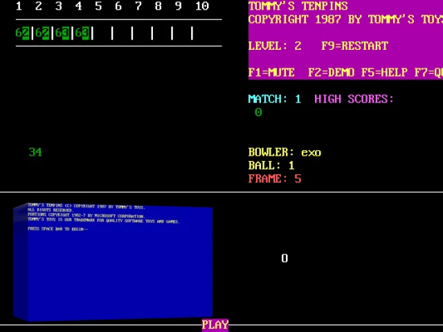 Tommy's Tenpins — mixrbv2 (WOR)