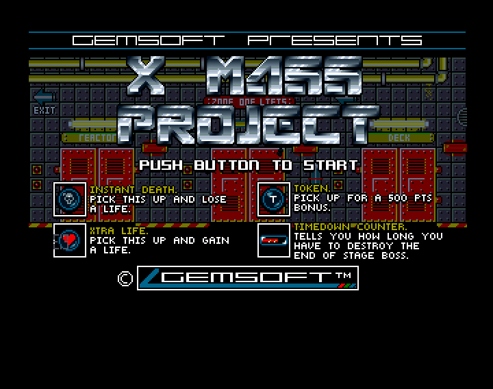 The X Mass Project — sstitle (WOR)