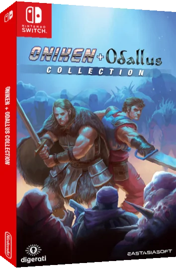 Oniken + Odallus Collection — box-3D (WOR)