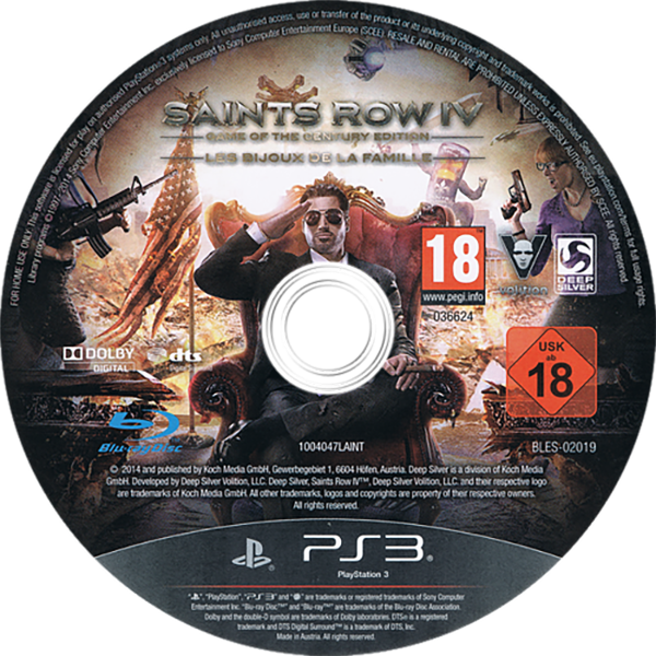 Saints Row 4 - Edition Jeu Du Siècle — support-texture (EU)