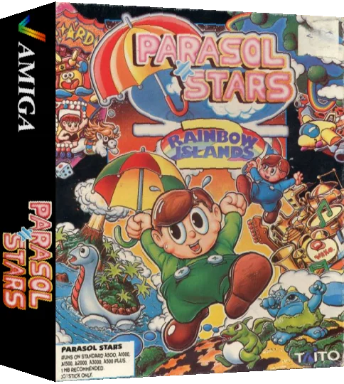 Parasol Stars - Rainbow Islands 2 — box-3D (WOR)