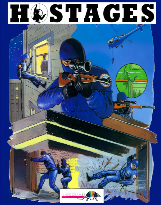Hostages — box-2D (EU)