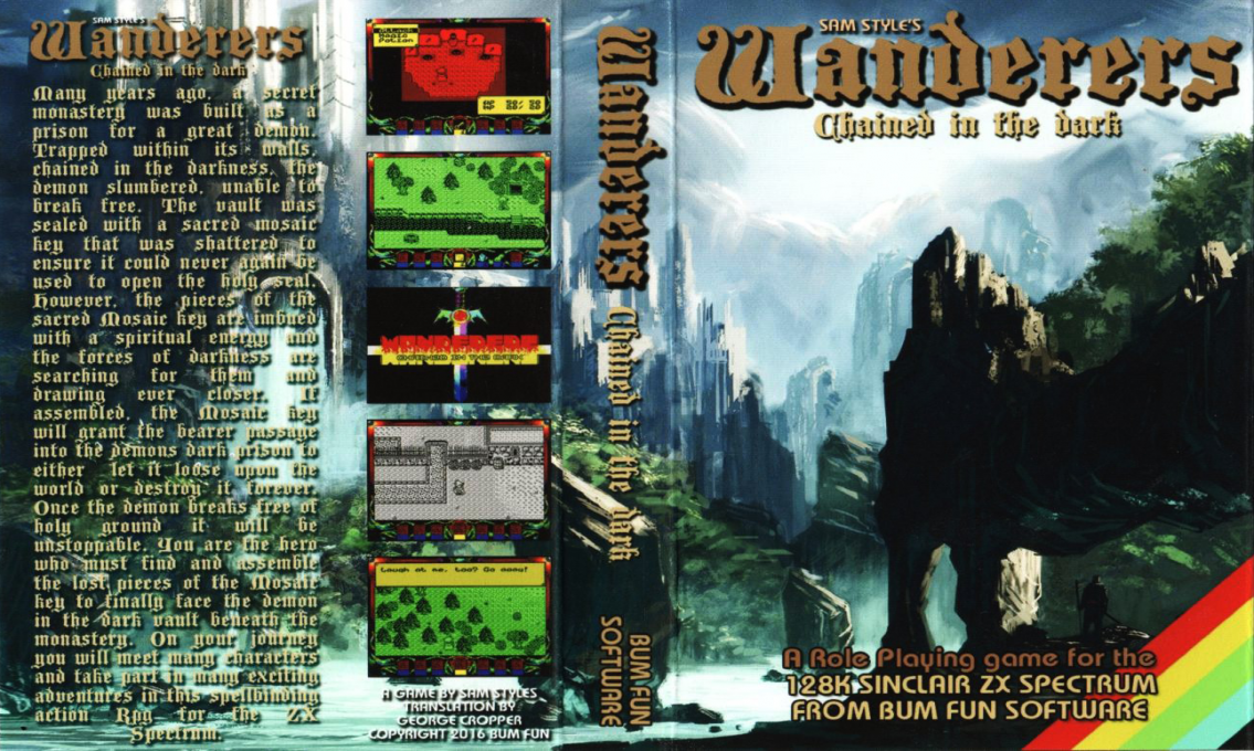 Wanderers. Chained In The Dark — box-texture (EU)