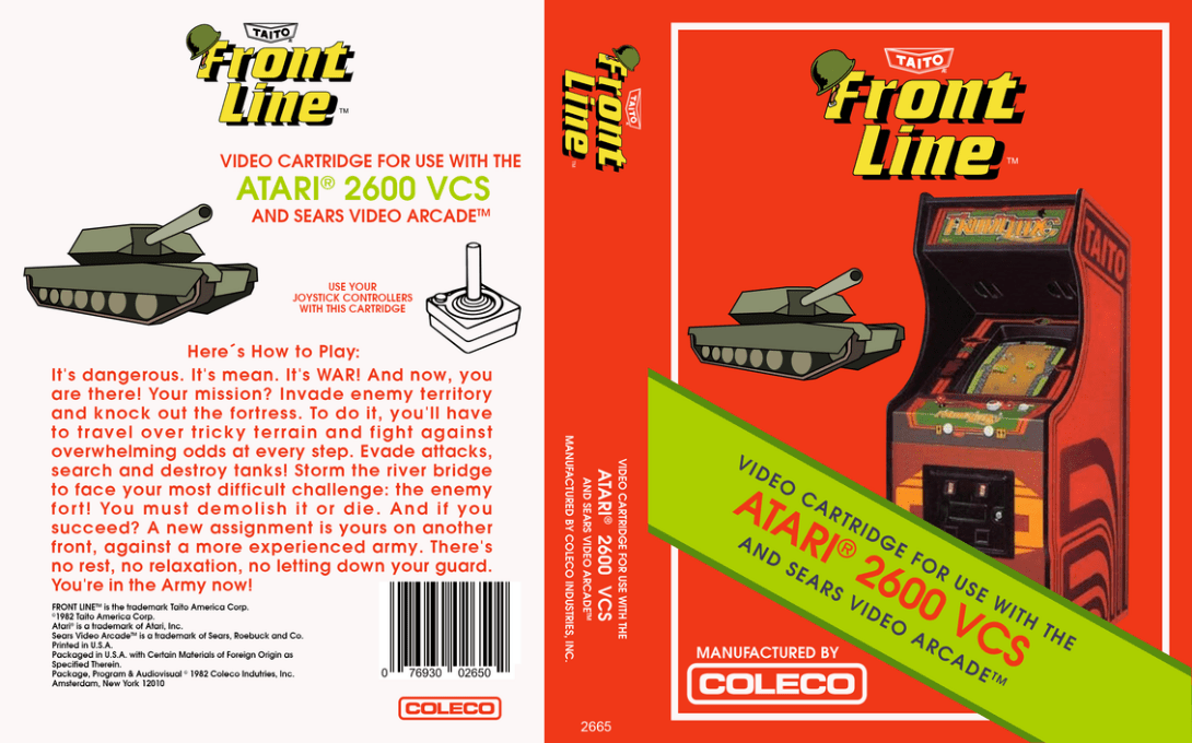 Front Line — box-texture (US)
