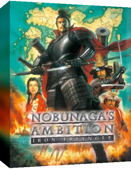 Nobunaga's Ambition - Iron Triangle — box-3D (US)