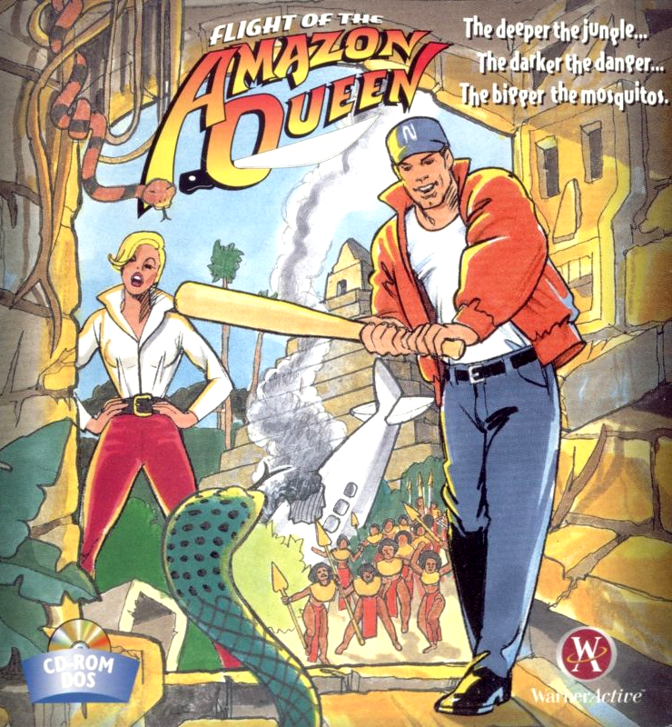Flight Of The Amazon Queen box art
