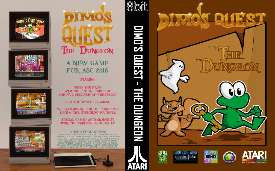 Dimo's Quest - The Dungeon — box-texture (WOR)