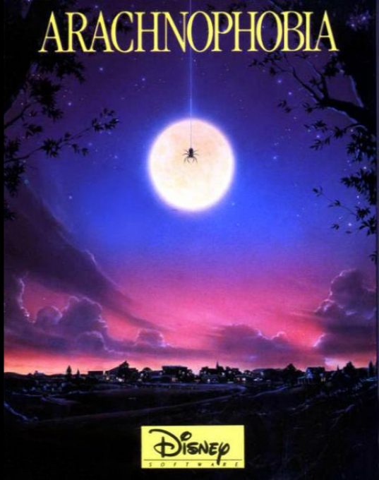 Arachnophobia box art