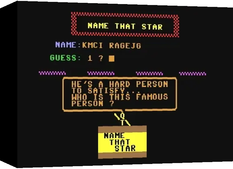 Name That Star — box-3D (WOR)