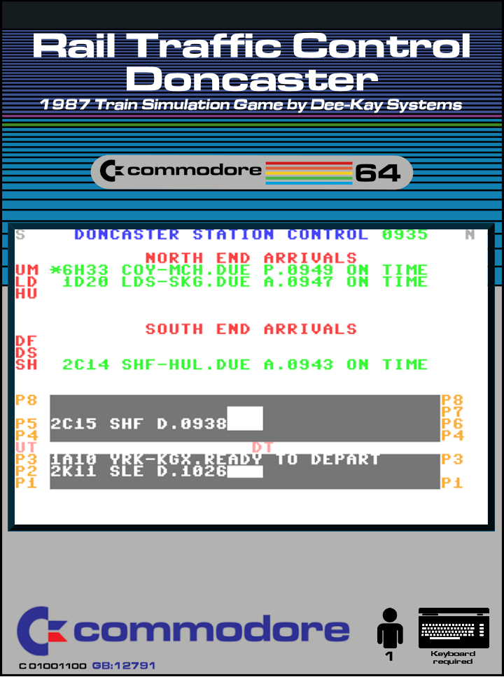 Rail Traffic Control : Doncaster box art