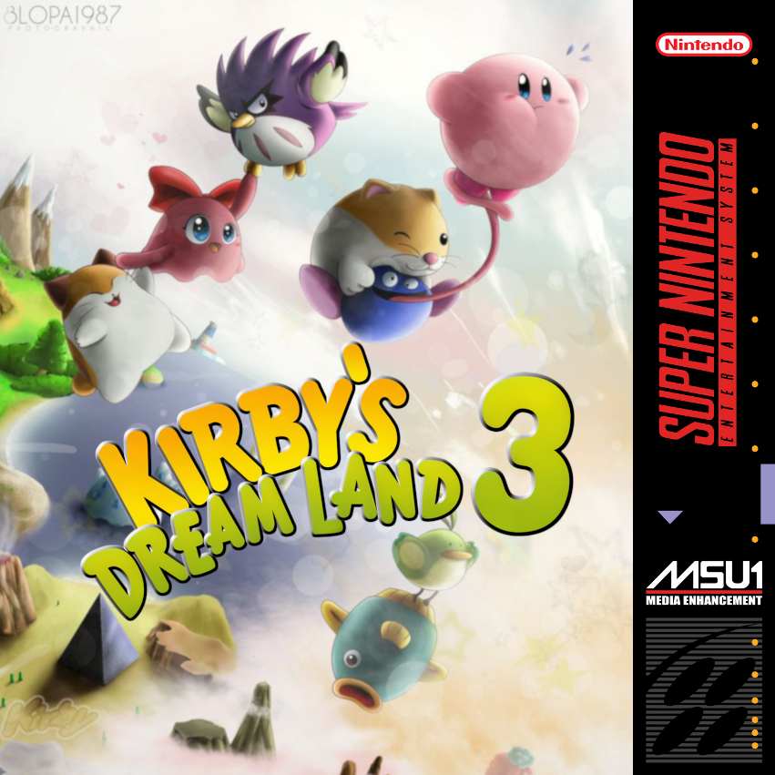 Kirby's Dream Land 3 box art