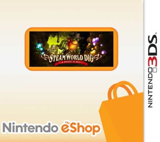 Steamworld Dig box art