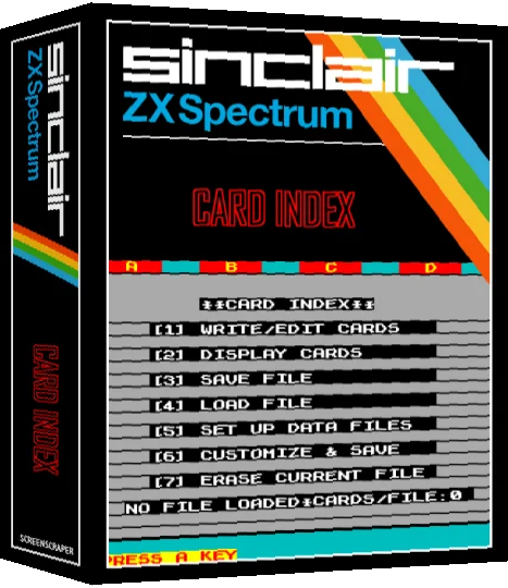 Card Index — box-3D (SS)