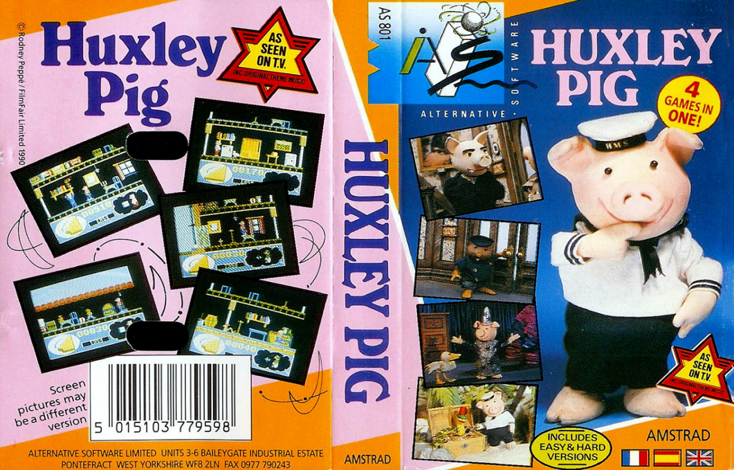 Huxley Pig — box-texture (EU)