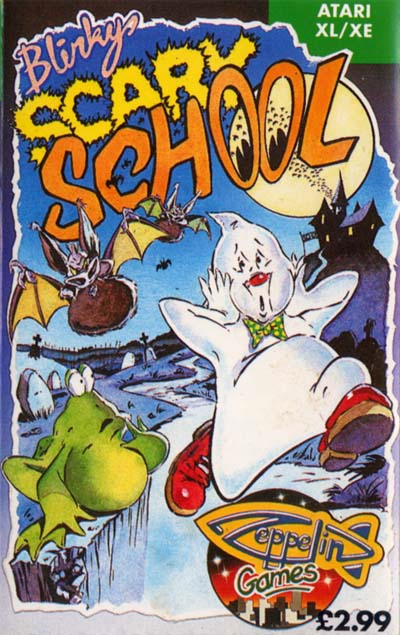 Blinky's Scary School box art