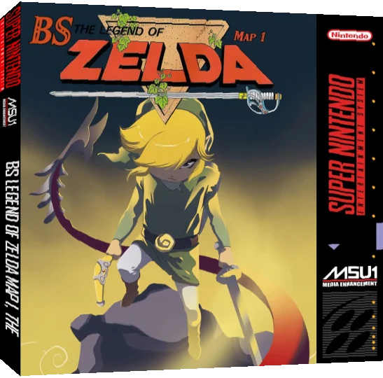Bs The Legend Of Zelda Map 1 — box-3D (US)