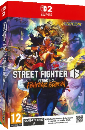 Street Fighter 6 - Years 1-2 Fighters Edition — box-3D (EU)