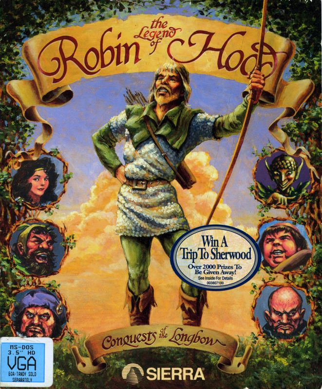 Conquests Of The Longbow - The Legend Of Robin Hood box art