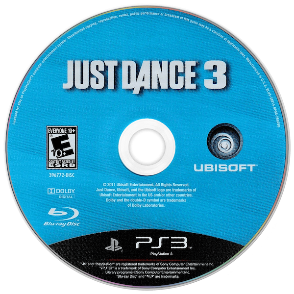 Just Dance 3 — support-texture (US)