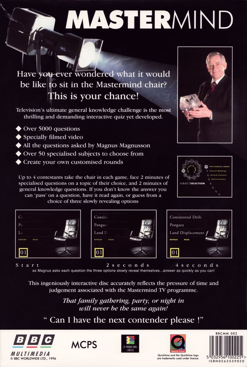 Mastermind — box-2D-back (UK)