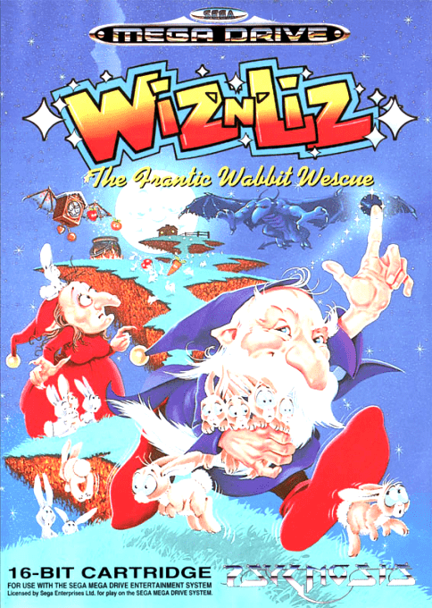Wiz 'n' Liz - The Frantic Wabbit Wescue — box-2D (EU)