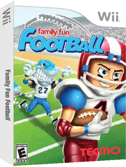 Family Fun Football — box-3D (US)