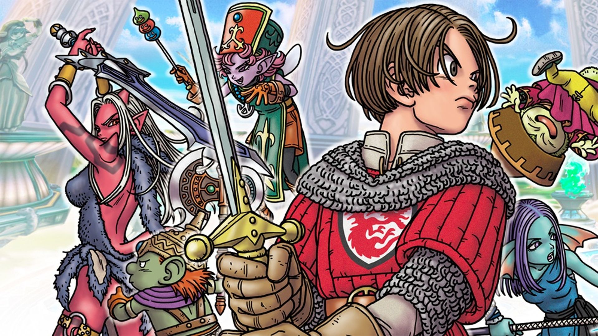 Dragon Quest 10 - Nemureru Yûsha to Michibiki no Meiyû Online Version 2 — fanart