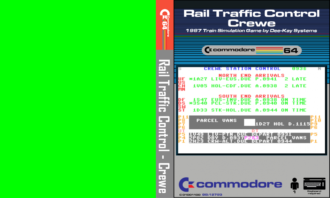 Rail Traffic Control : Crewe — box-texture (CUS)